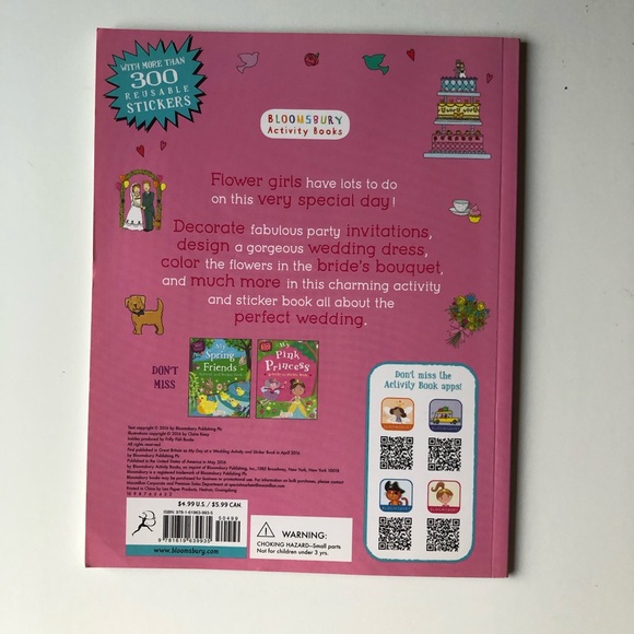 I am flower girl. Activity and Sticker book - Picture 2 of 12